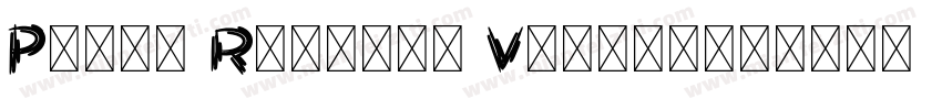 Paris Regular Versio字体转换